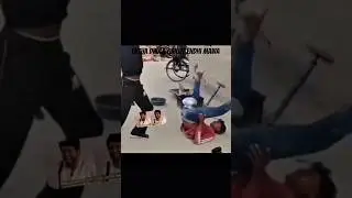 Funny Stunt Gone Cinematic! 😂🚀Physics has left the chat... 🥣🕺Aa background music, aa editing...