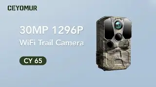 Introduction for CEYOMUR 1296P 30MP 1080P WiFi Trail Camera CY65