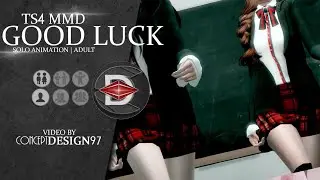 The sims 4 - MMD dance : GOOD LUCK (AOA)