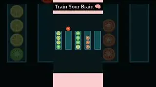 Hanoi Tower Part 1 | Brain excercise game | Mind training game | #short #gaming #viral #shorts