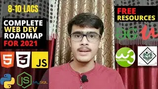 web development roadmap - best free resources to learn web development (2021)