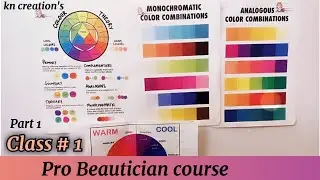 Color wheel Class | Part 1 || Beautician Course for Beginners