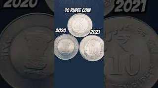 10 Rupee 2020| 10 Rupee 2021 #coin #shorts