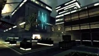 Deus Ex:Human Revolution - Singapore Omega Ranch Courtyard Ambient