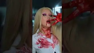 🩸fake blood🩸 Halloween makeup