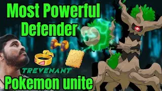 Monster Defender 😠😠 #pokemonunite #trevenant #pokemonuniteindia #pokenite
