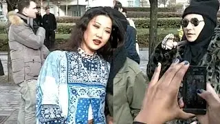 Yoon & Verbal ヴァーバル / AMBUSH @ Paris 16 january 2014 Fashion Week show Vuitton