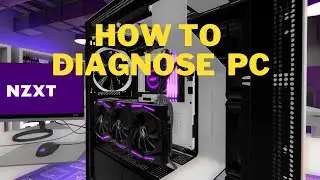 PC building Simulator (game) : gameplay 'how to diagnose 