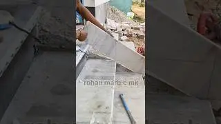 stairs skirting fitting # marble skirting #cutting #marble #tiles #viral #shorts #trending #rohan
