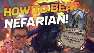 THIS is how you beat NEFARIAN! - Hearthstone Battlegrounds