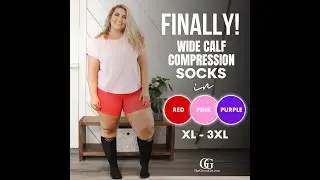Dominion Active Plus Sized Compression Socks and Sleeves