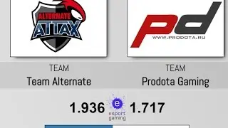 ProDota vs Team Alternate  | Game 2 | Hitbox European Championship #4