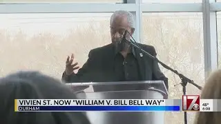Street named after Durham's longest-serving mayor