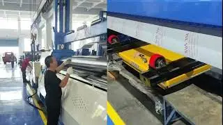 5000MM width rolling machine and seam welding machine!