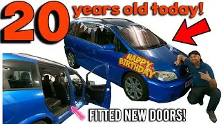 Happy 20th Birthday to my Zafira Gsi! Fitting New Doors!