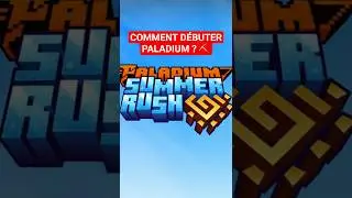 Comment D&Eacute;BUTER PALADIUM ?