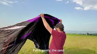 Tuto ITV -  Comment vider le sable &agrave; l'int&eacute;rieur de sa voile?