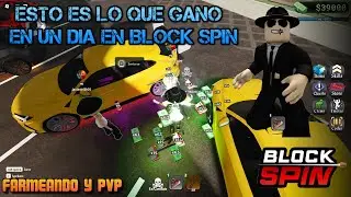🔥BLOCK SPIN🔥 Esto ganamos farmeando 1HORA en block🤯