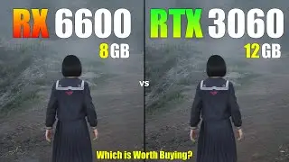 RX 6600 vs RTX 3060 | 14 Games Tested | Which is Worth Buying?