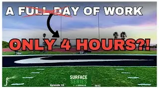 The STRESSFUL Truth About Working In Sports | Nike Football/Soccer Field | Surface Series Ep. 16