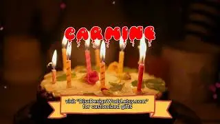 Happy Birthday CARMINE   Happy Birthday Song   Birthday Wishes   Birthday Party