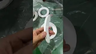 &zwnj;Expanded PTFE Gasket with Graphite Reinforcement Customizable