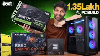 I Build ₹1,35,000 PC (Telugu)
