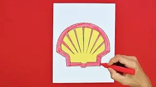 How to draw the Shell Logo