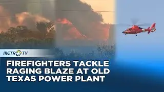 Texas City Covered in Smoke After Power Plant Fire Ignites