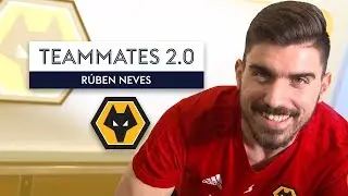 Who's ALWAYS hugging Nuno Espírito Santo?! | Rúben Neves | Wolves Teammates 2.0