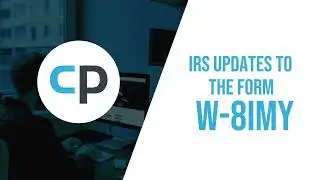 2021 IRS Updates To The Form W-8IMY