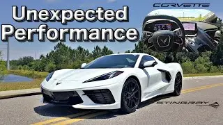 Обзор Chevrolet Corvette Stingray 2023 года / Полные характеристики + Тест-драйв