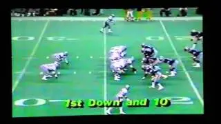 1983 Dallas at Seattle Dorsett runs for 2TDs