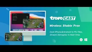 TrovoCast Transmitir Audio y Pantalla  PC FACIL Android por  Wifi/USB