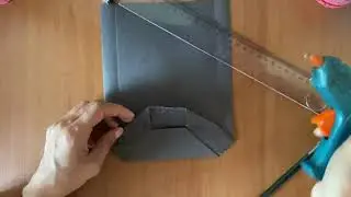 Fon kartondan karton poşet yapımı /karton çanta