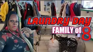 LAUNDRY DAY WITH Familyfunby8: Breakfast with Baby 1st then off to the Laundry Mat 10:30-3:30 FFB8