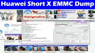 Huawei Short X (ATH-UL01/ ATU-AL00) EMMC Dump File Read with UFI Box