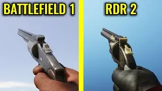 Red Dead Redemption 2 vs BATTLEFIELD 1 - Weapons Comparison