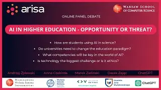 AI in higher education - opportunity or a threat?