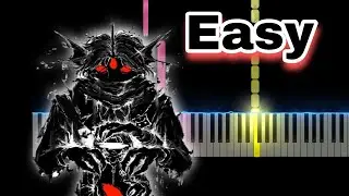 Knock Knock [ PRESSURE GAME OST ] Easy Piano Tutorial