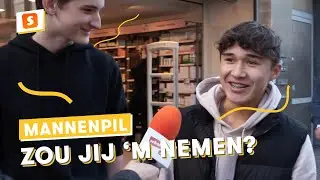 'Ik kan toch helemaal niet zwanger worden?!' - Wat vinden scholieren van de mannenpil? | Straatpraat
