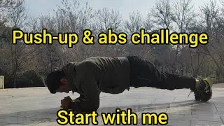 Three-Set Push-Up and Abs Challenge Try it if you can