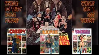 Vampirella, Uncle Creepy, Cousin Eerie Where did they come from?