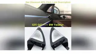 Deal LED Cover Center Control Panel For BMW G05 X5 G07 X7 G06 X6 Series  Door Glow Tweeter Cover Li