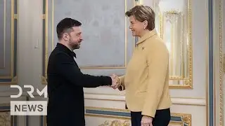 Зеленский встретился с главой МИД Латвии Байбой Бразе и поблагодарил за присоединение к американс...