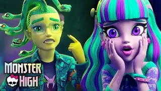 Os pesadelos da Twyla estão fora de controle c/ Deuce, Clawdeen e Draculaura | Monster High Brasil™