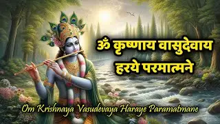 Radha Krishna Bhakti Mantra🌿 | ॐ कृष्णाय वासुदेवाय  Om Krishnaya Vasudevaya Haraye Paramatmane