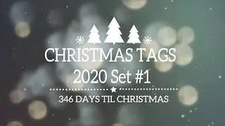2020 Christmas Tags #1