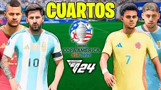 PREDICCI&Oacute;N de FC24 para los CUARTOS de la COPA AM&Eacute;RICA 2024