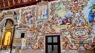 Una Iglesia embellecida por azulejos en Portugal. Santa María de Válega